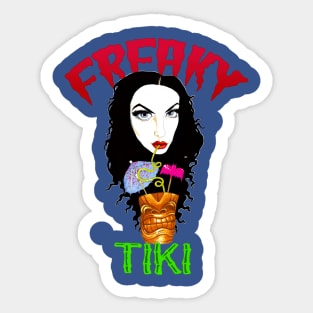 Freaky Tiki Sticker